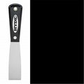 Vortex 2050 1.25 in. Black & Silver Stiff Putty Knife - Black and silver - 1.25 in. VO3576896